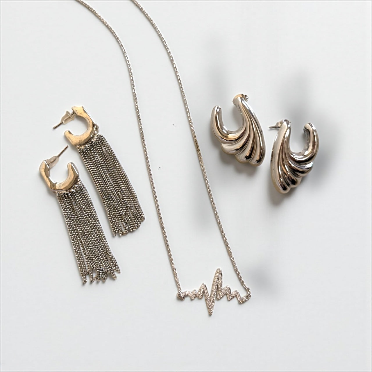 Heartbeat with Wings & Quad Dangle